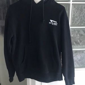 In&Out black hoodie